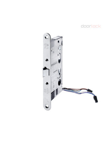 Замок дверной огнестойкий соленоидный DOORLOCK DL 1901EM, антипаник, оцикованный