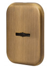 Декоратив. Armadillo (Армадилло) Квадратная накл. на сув. замок со шторкой PS-DEC SQ CT (ATC Protector 1) AB-77 Бронза