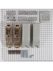 Верхняя и нижняя защелки DOORLOCK PD900FR/L, серебристый