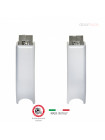 Верхняя и нижняя защелки DOORLOCK PD900FR/L, серебристый