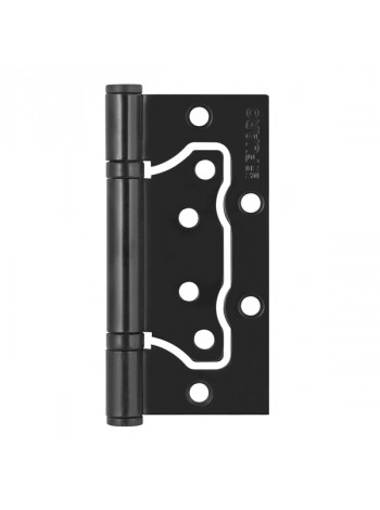 Петля универсальная без врезки N100500/2BB-BL ( бывш. 500-2BB 100x2,5 BL) (черный матовый)