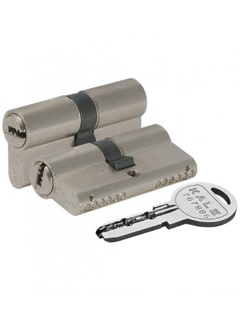 Цилиндровый механизм 164 Sn/70 (30+10+30) Mm Никель 5 Кл. Kale-Kilit