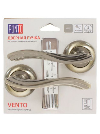 Ручка раздельная VENTO ML/HD ABG-6 зеленая бронза