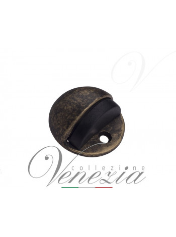 Ограничитель дверной напольный Venezia ST4 античная бронза