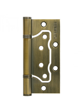 Петля универсальная без врезки Fuaro 500-2Bb 100X2,5 Wab (Бронза матовая)
