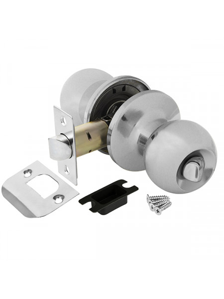 Ручка защелка 6082 CP-B (фик.) хром