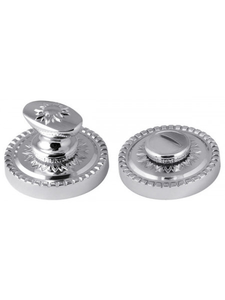 Ручка поворотная Armadillo Wc-Bolt BK6/CL-CP-8 Хром