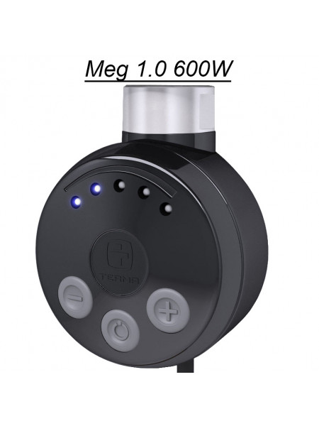 ТЭН Terma Meg 1.0 600 W черный матовый