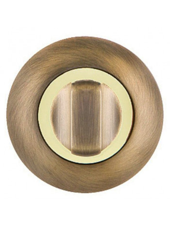 Ручка поворотная Armadillo Wc-Bolt BKW8-1AB/GP-7 Бронза/Золото
