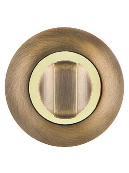 Ручка поворотная Armadillo Wc-Bolt BKW8-1AB/GP-7 Бронза/Золото