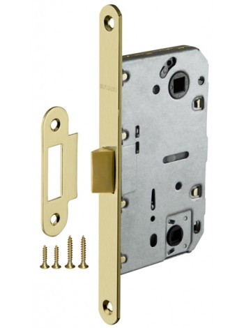 Защелка врезная Plastic P96Wc-50 Sg Матовое золото