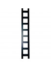 Полотенцесушитель электрический Terma Easy 1280x200 RAL 9005 черный матовый