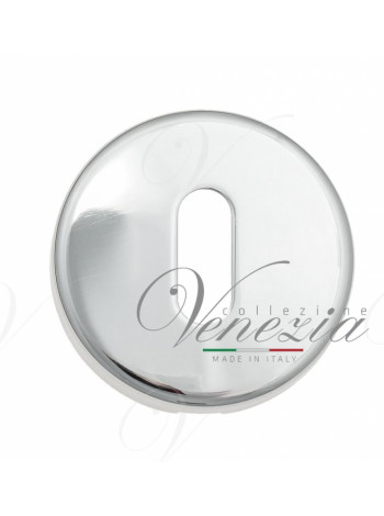Накладка под ключ буратино на круглом основании Fratelli Cattini KEY 7-CR полированный хром 2 шт.