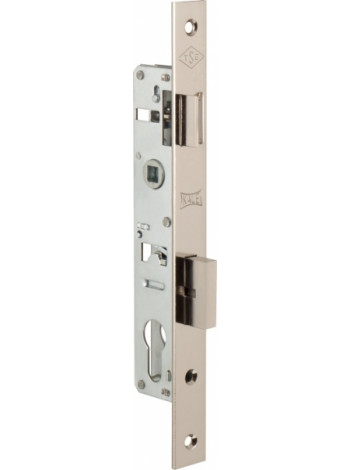 Корпус замка врезного цилиндрового узкопроф. Kale-Kilit 153 (20 Mm) W/B (Никель)