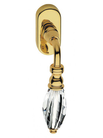Ручка оконная LINEA CALI DIAMANTE 905 DK OZ Золото 24К