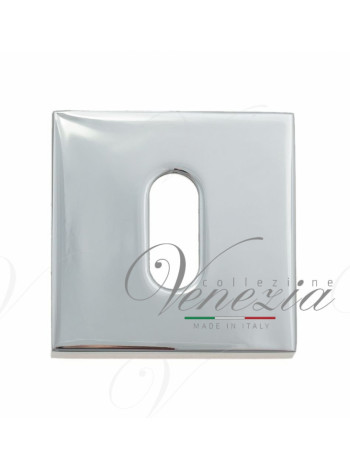Накладка под ключ буратино на квадратном основании Fratelli Cattini KEY 8-CR полированный хром 2 шт.