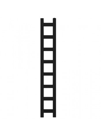 Полотенцесушитель электрический Terma Easy 1280x200 Metallic Black