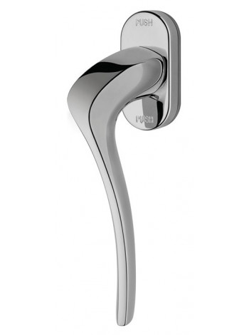 Ручка оконная LINEA CALI  IBIS 691 DK CR Хром полированный
