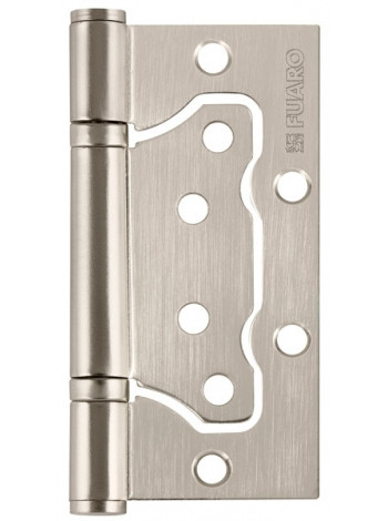 Петля универсальная без врезки Fuaro 500-2Bb 100X2,5 Pn (Перламутровый никель)