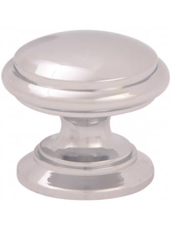 Мебельная ручка Melodia 805 Полированный хром CP ROUND CAP D32 mm