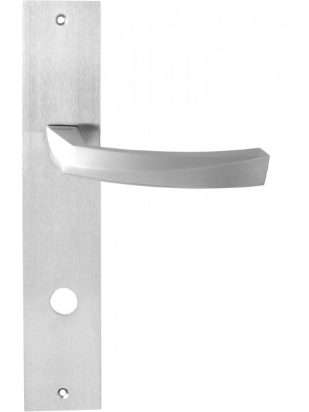 Дверная ручка на планке Forme Crystal 268/P06/WC Хром матовый