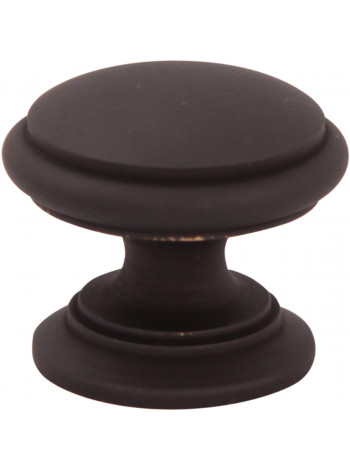 Мебельная ручка Melodia 805 Графит ROUND CAP D32 mm