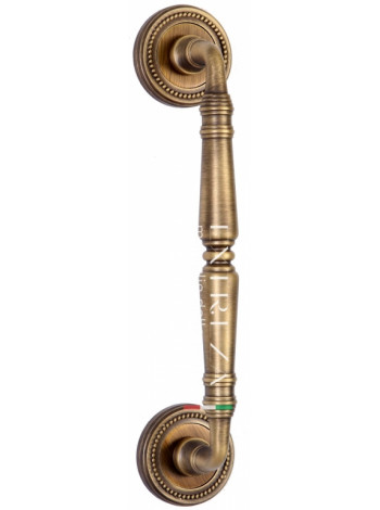 Ручка дверная скоба Extreza CLASSIC PETRA 250мм (205мм) R03 матовая бронза F03