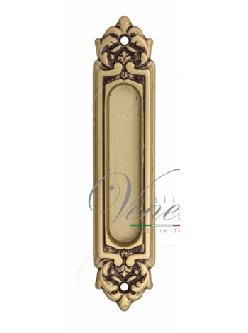 Ручка для раздвижной двери Venezia U122 Decor Золото французское  + коричневый