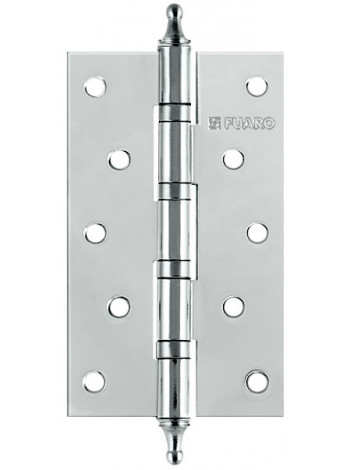 Петля дверная универсальная Fuaro 4BB/A/BL, Хром