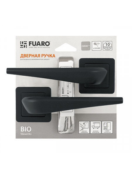Ручка раздельная BIO XM/HD BL-24 черный