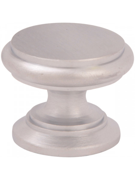 Мебельная ручка Melodia 804 Матовый хром CM FLAT CAP D32 mm