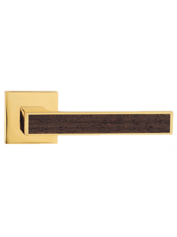 Дверная ручка LINEA CALI "ZEN Wenge" 1158 RO 19 OZ полированное золото