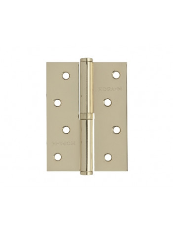 Петля дверная универсальная Нора-М 750-5"-Fhp-Eco, Латунь (Левая)