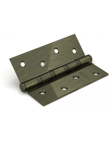Петля дверная универсальная Fuaro 4BB/Bl Ab, Бронза (Блистер)