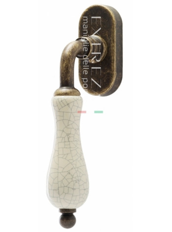 Ручка оконная Extreza DANA CRACKLE (Дана Кракле) 306 HW античная бронза F23