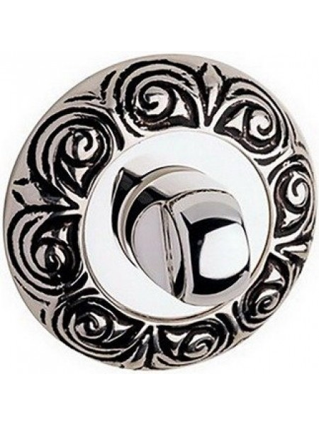 Фиксатор поворотный Pasini 2657 WCR QUEEN ANT SILVER античное серебро