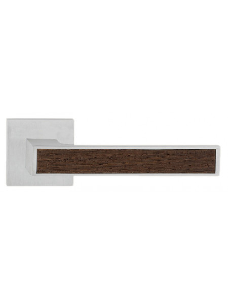 Дверная ручка LINEA CALI "ZEN Wenge" 1158 RO 19 CS хром матовый