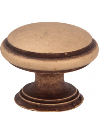 Мебельная ручка Melodia 805 Старинная латунь VG ROUND CAP D32 mm