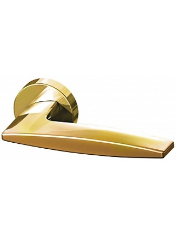 Ручка дверная раздельная Armadillo SQUID URB9 GOLD-24 Золото 24К
