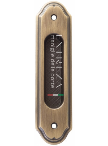 Ручка для раздвижной двери Extreza CLASSIC P602 Бронза матовая F03