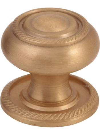 Мебельная ручка Melodia 802 Матовая латунь MB Georgian D32 mm
