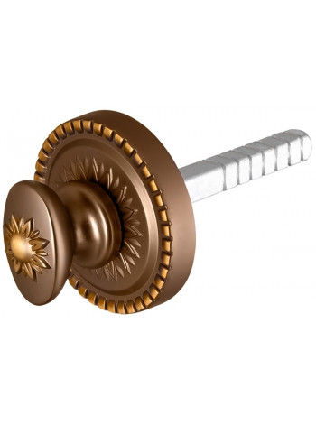 Ручка поворотная Armadillo BKW8/CL BB-17 Коричневая бронза