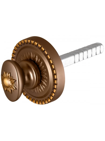 Ручка поворотная Armadillo BKW8/CL BB-17 Коричневая бронза
