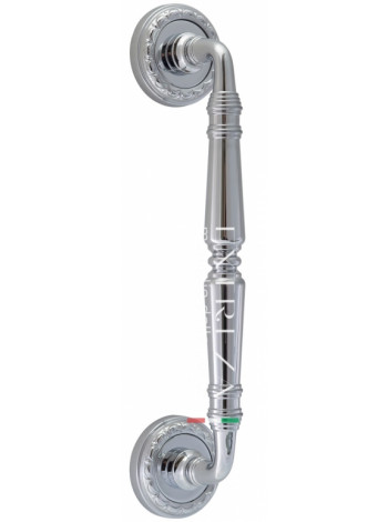 Ручка дверная скоба Extreza CLASSIC PETRA 250мм (205мм) R02 Полированный хром F04