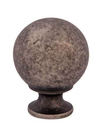 Мебельная ручка Melodia 803 Античное серебро DAS BALL D22 mm