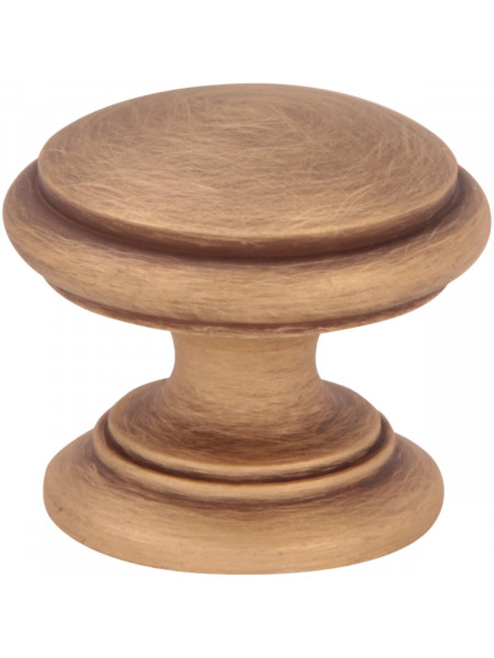 Мебельная ручка Melodia 805 Матовая бронза MAB ROUND CAP D32 mm
