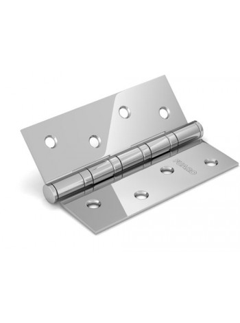 Петля дверная универсальная Fuaro 4BB/Bl Cp, Хром (Блистер)