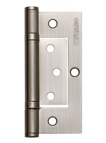 Петля универсальная без врезки Fuaro 300-2Bb 100х2,5 Pn (Перламутровый никель)