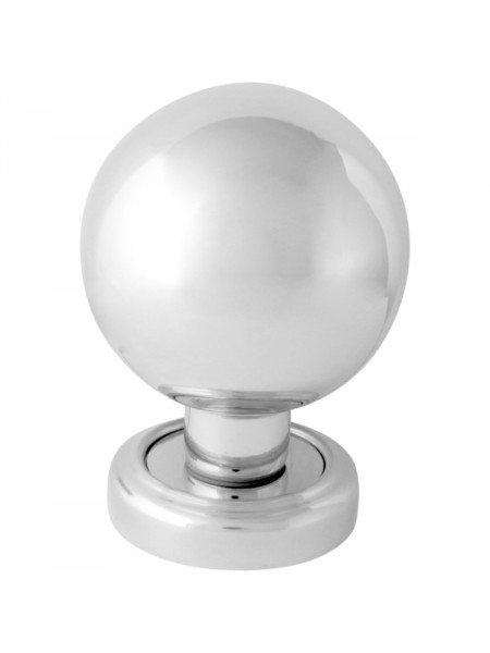 Дверная ручка на розетке Melodia Sfera 261/60mm Хром полированный