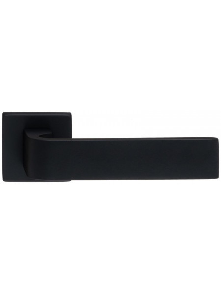 Дверная ручка Extreza Hi-tech SLIM SOUND (Саунд) 106 на квадратной розетке R11 черный F22
